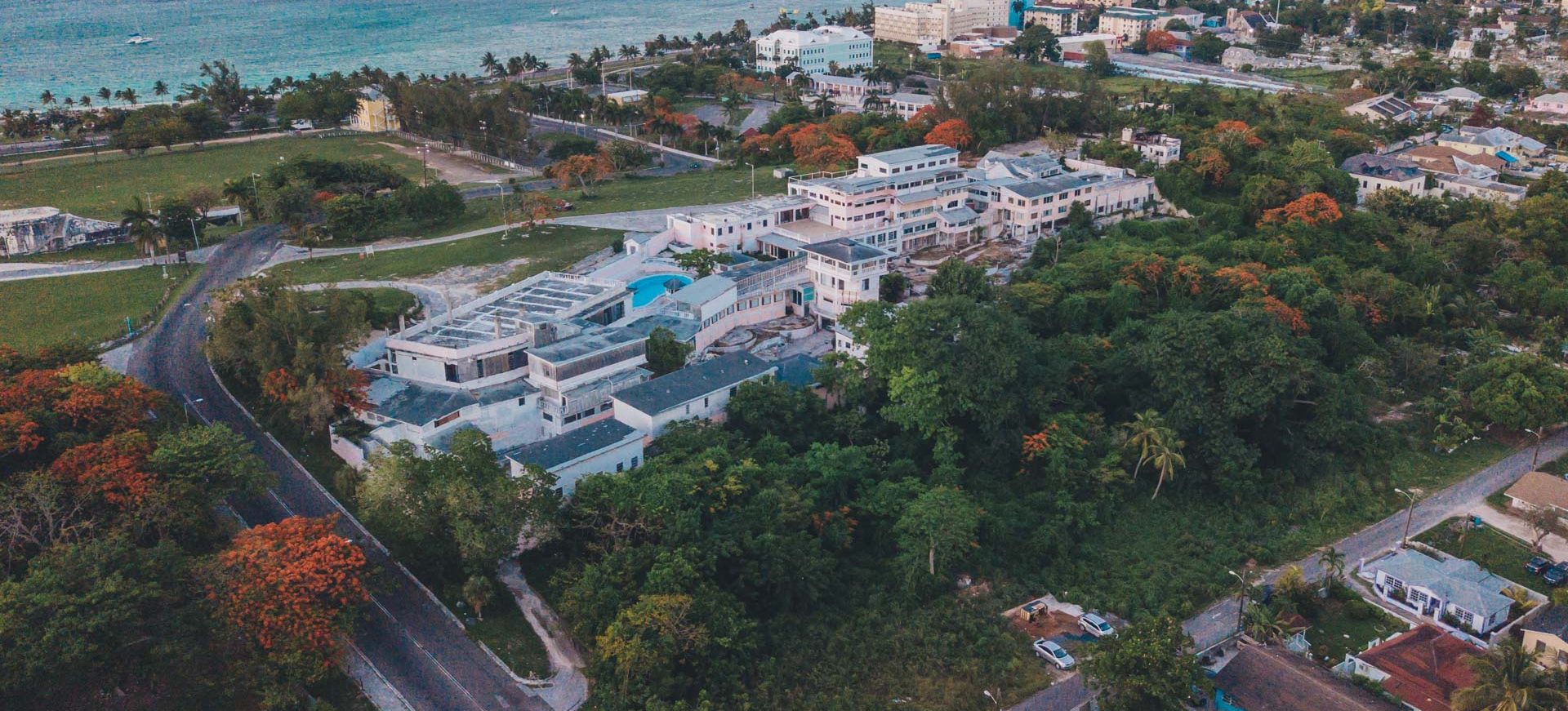 2.66 Acres, Hilltop Commercial property with Ocean views, Nassau City, Bahamas