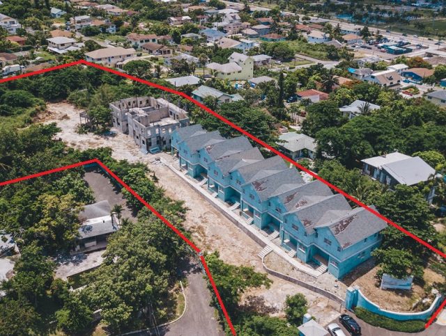 32 Unit, Gated Condo Community, Hilltop with views in Nassau, Bahamas